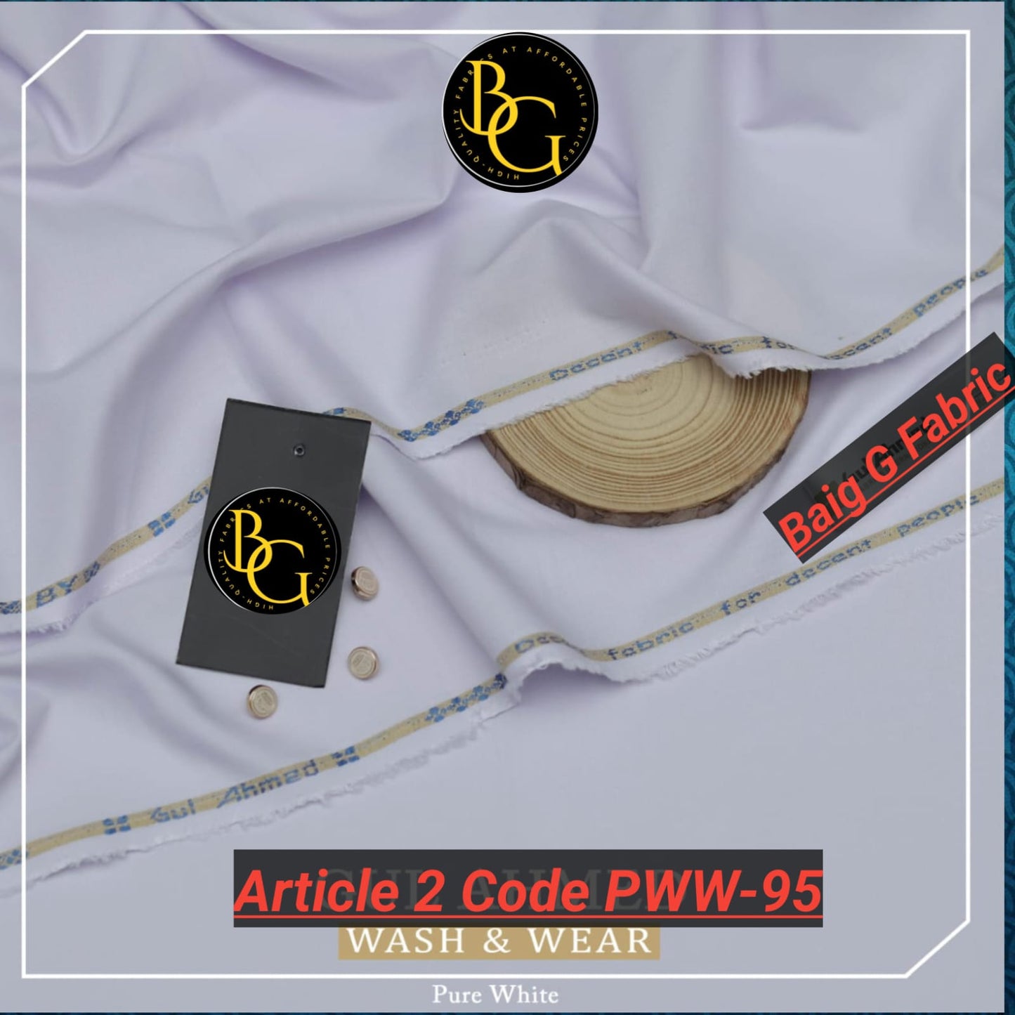 Washing Wear Premium Quality
