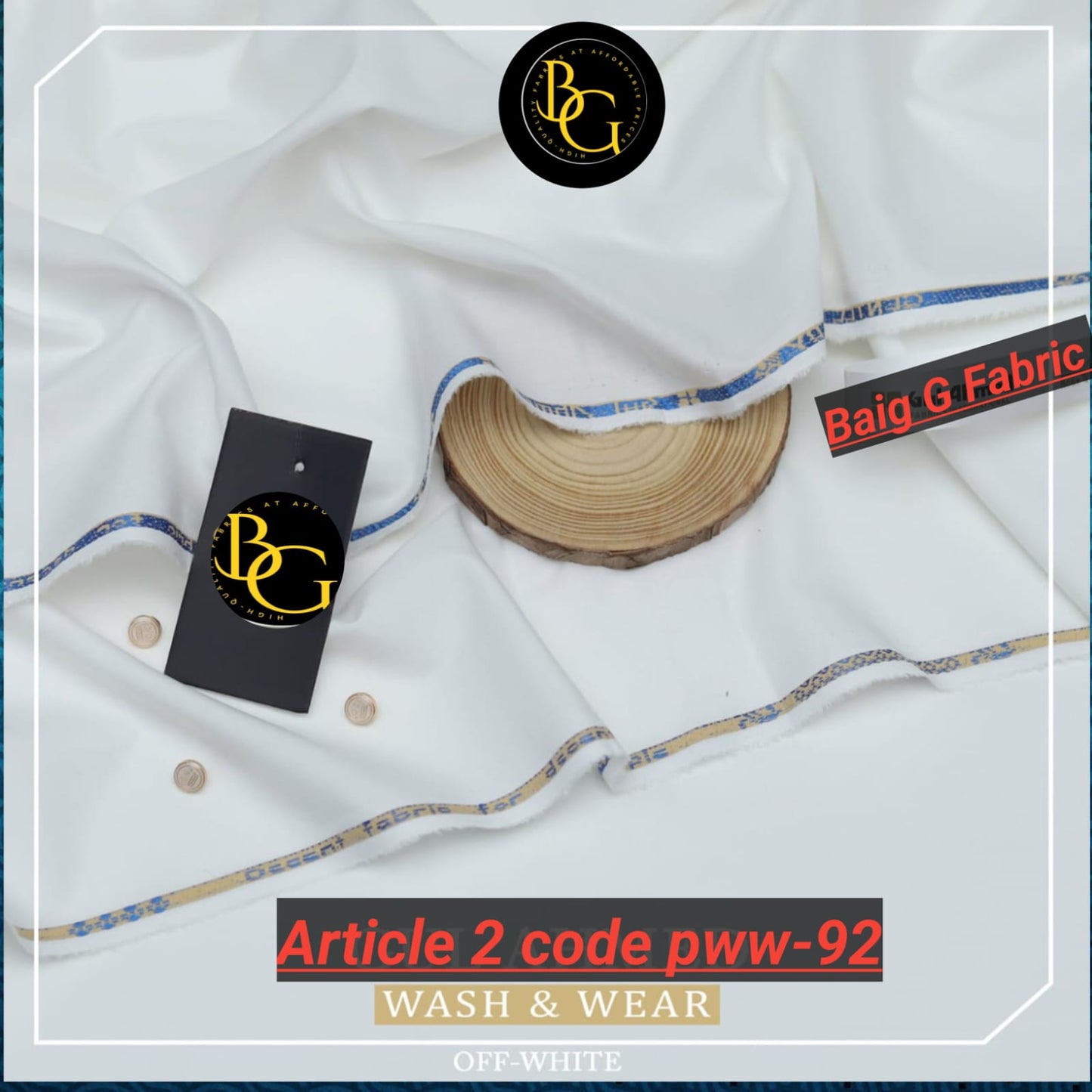Washing Wear Premium Quality