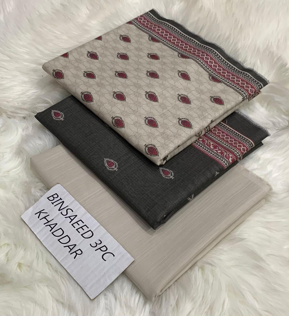 Printed 3pc Khaddar Collection