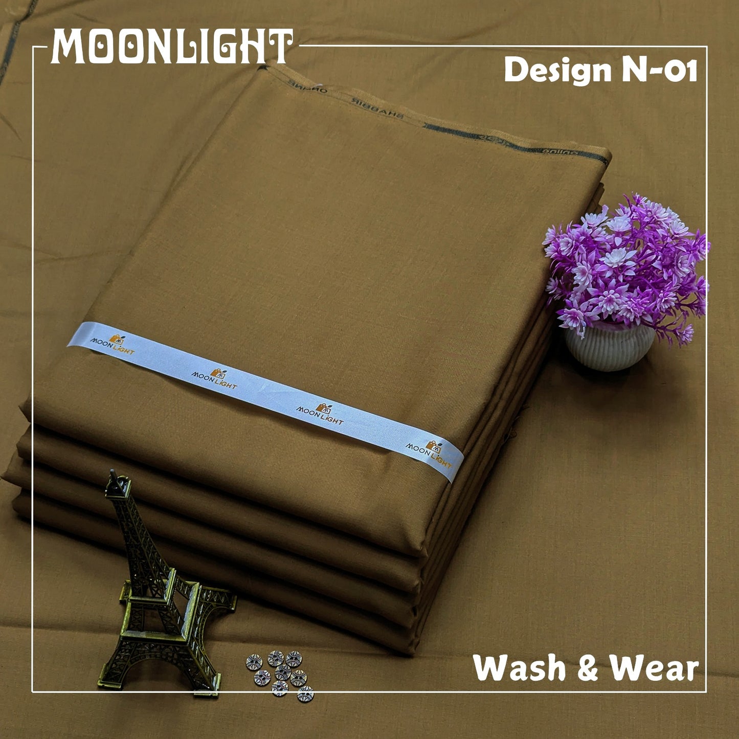 Baig G Fabric Moon Lite Washing Wear