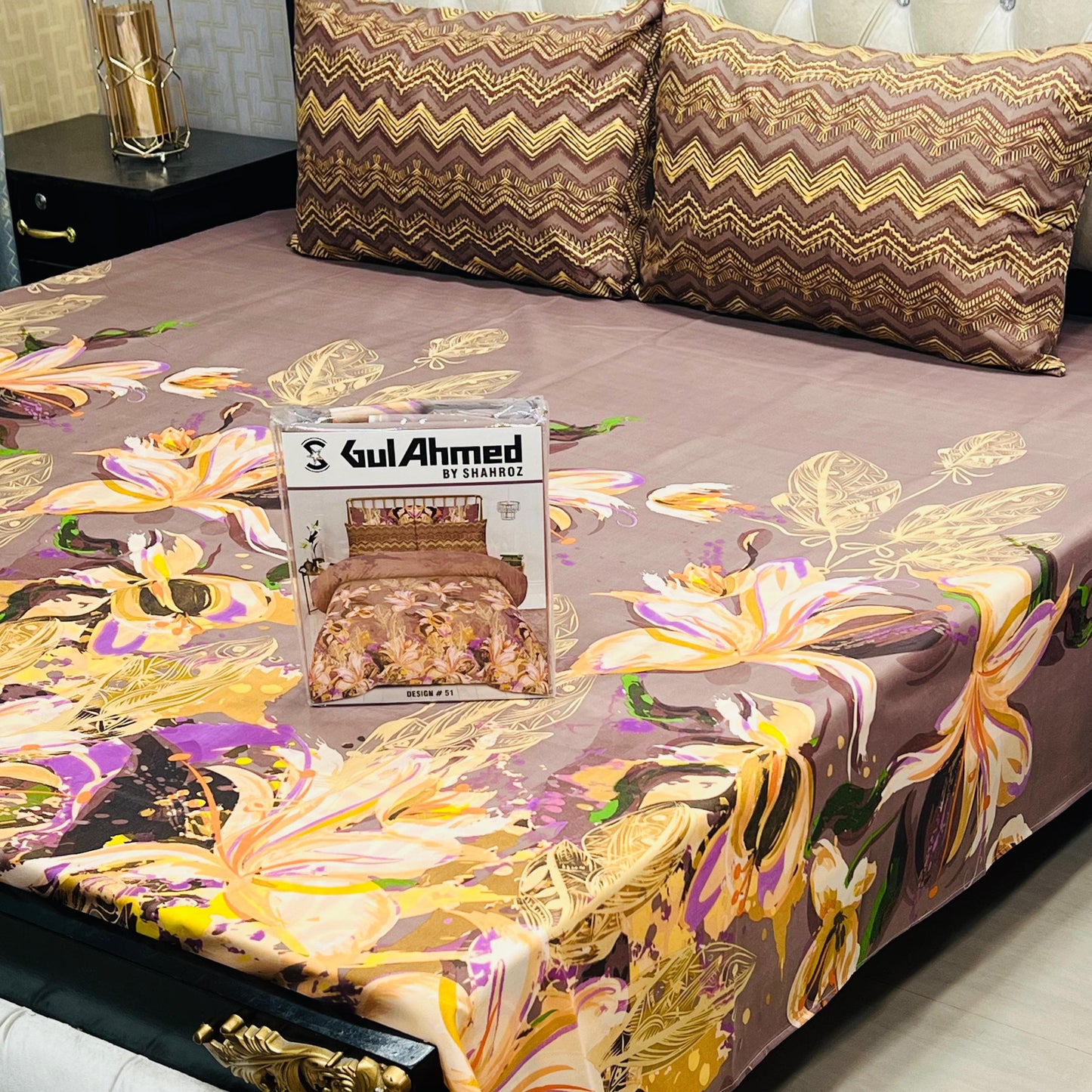 Cotton Mix Bedsheets
Full Printed 3pc