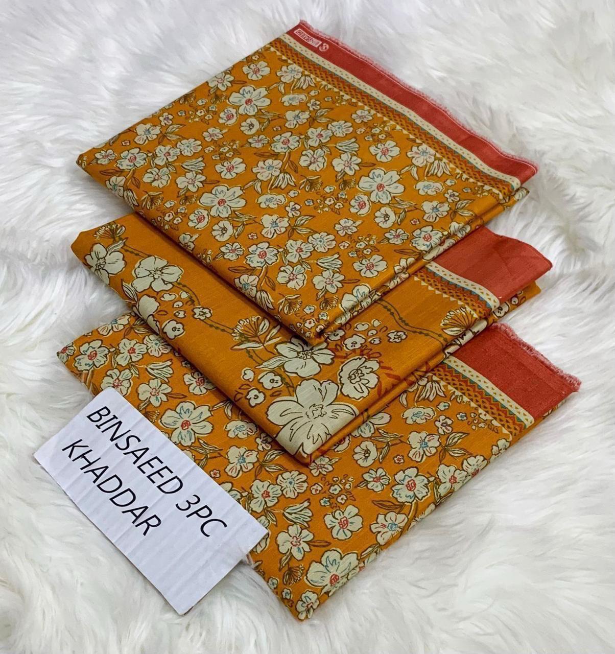 Printed 3pc Khaddar Collection