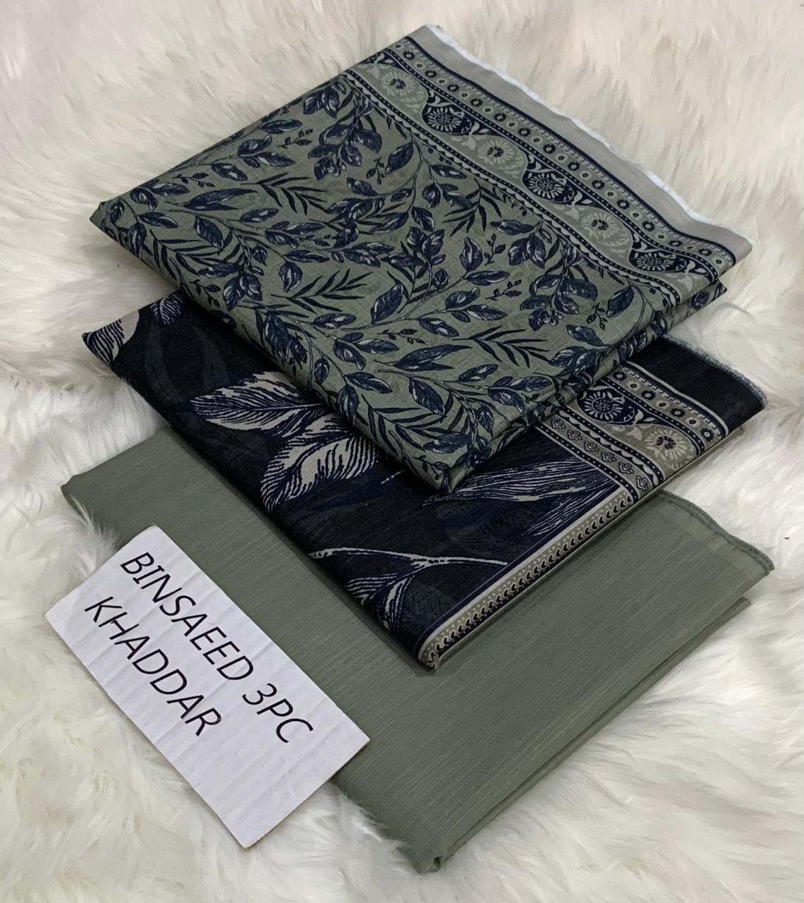 Printed 3pc Khaddar Collection