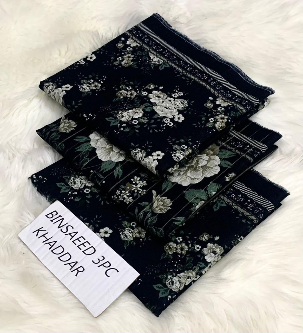 Printed 3pc Khaddar Collection