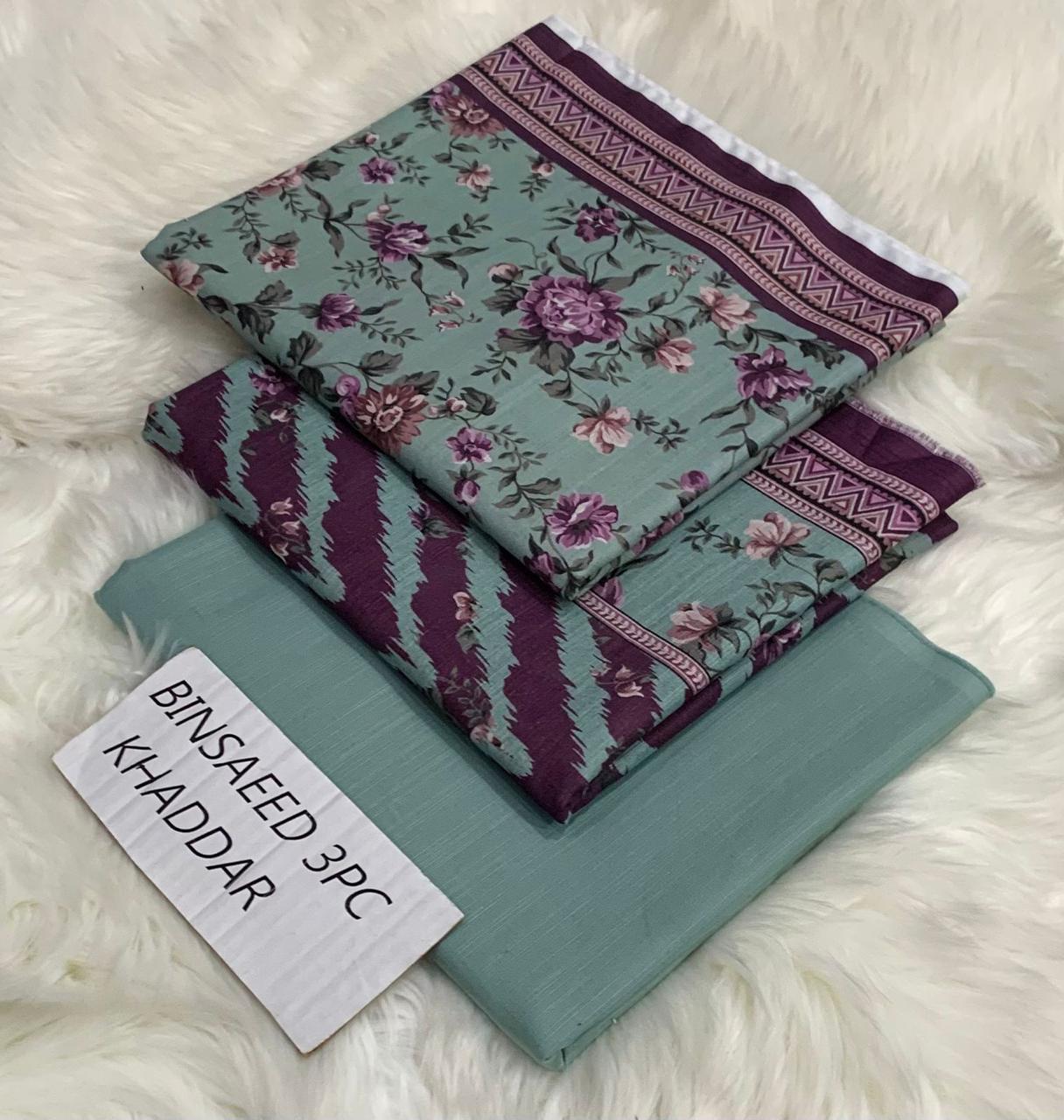 Printed 3pc Khaddar Collection