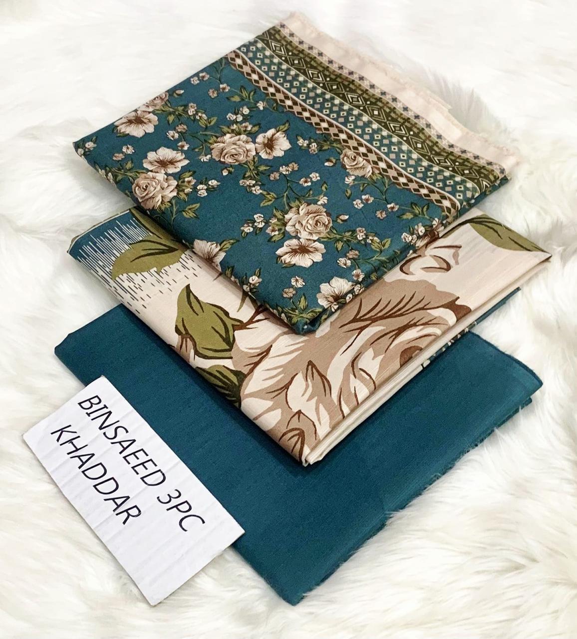 Printed 3pc Khaddar Collection