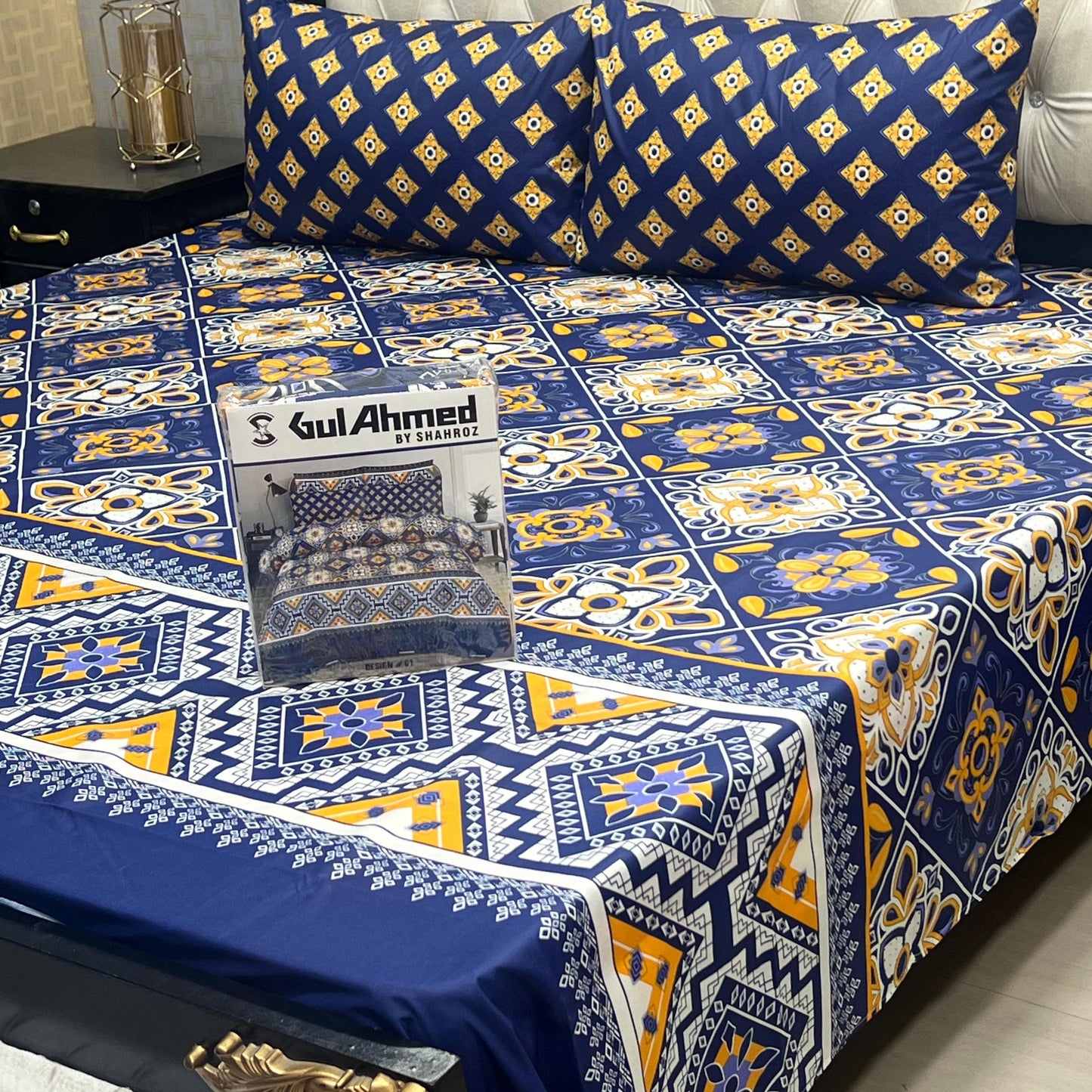 Cotton Mix Bedsheets
Full Printed 3pc