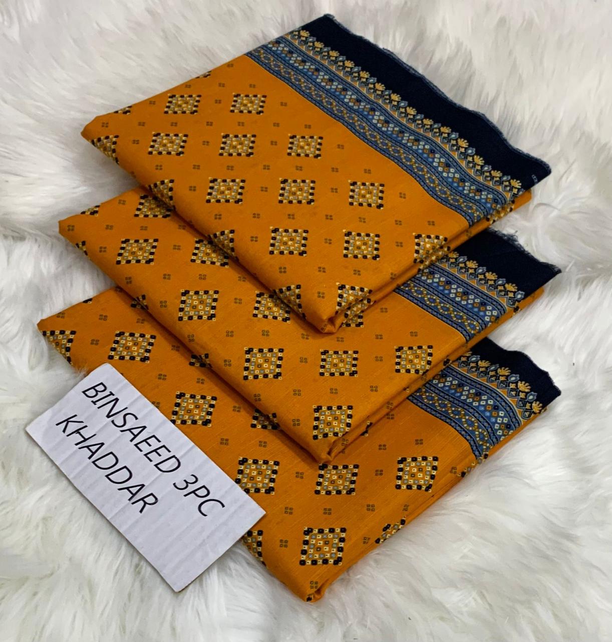 Printed 3pc Khaddar Collection