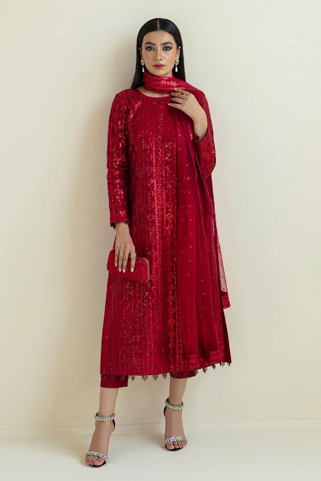 Pure Chiffon Satra Embroidery Work