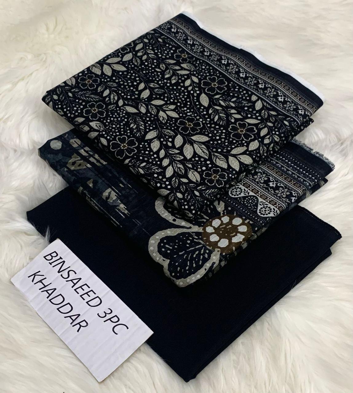 Printed 3pc Khaddar Collection
