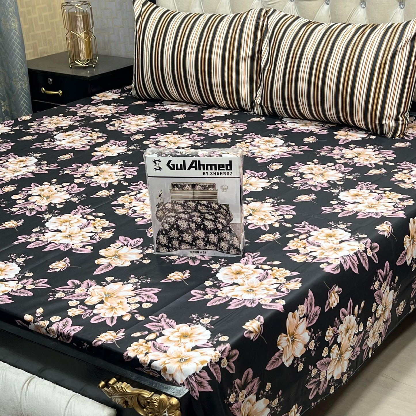 Cotton Mix Bedsheets
Full Printed 3pc