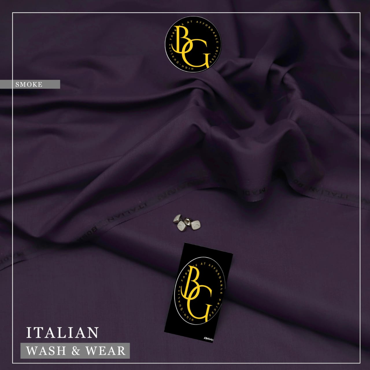 Baig G Fabric Italian Silk Washing Wear