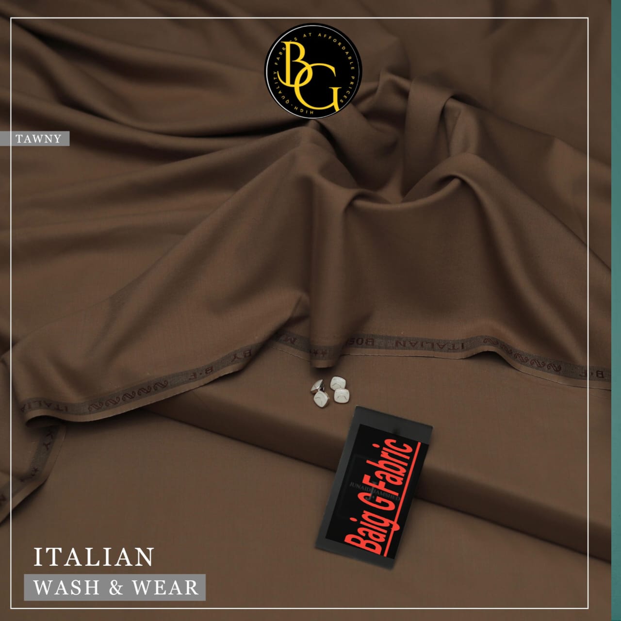 Baig G Fabric Italian Silk Washing Wear