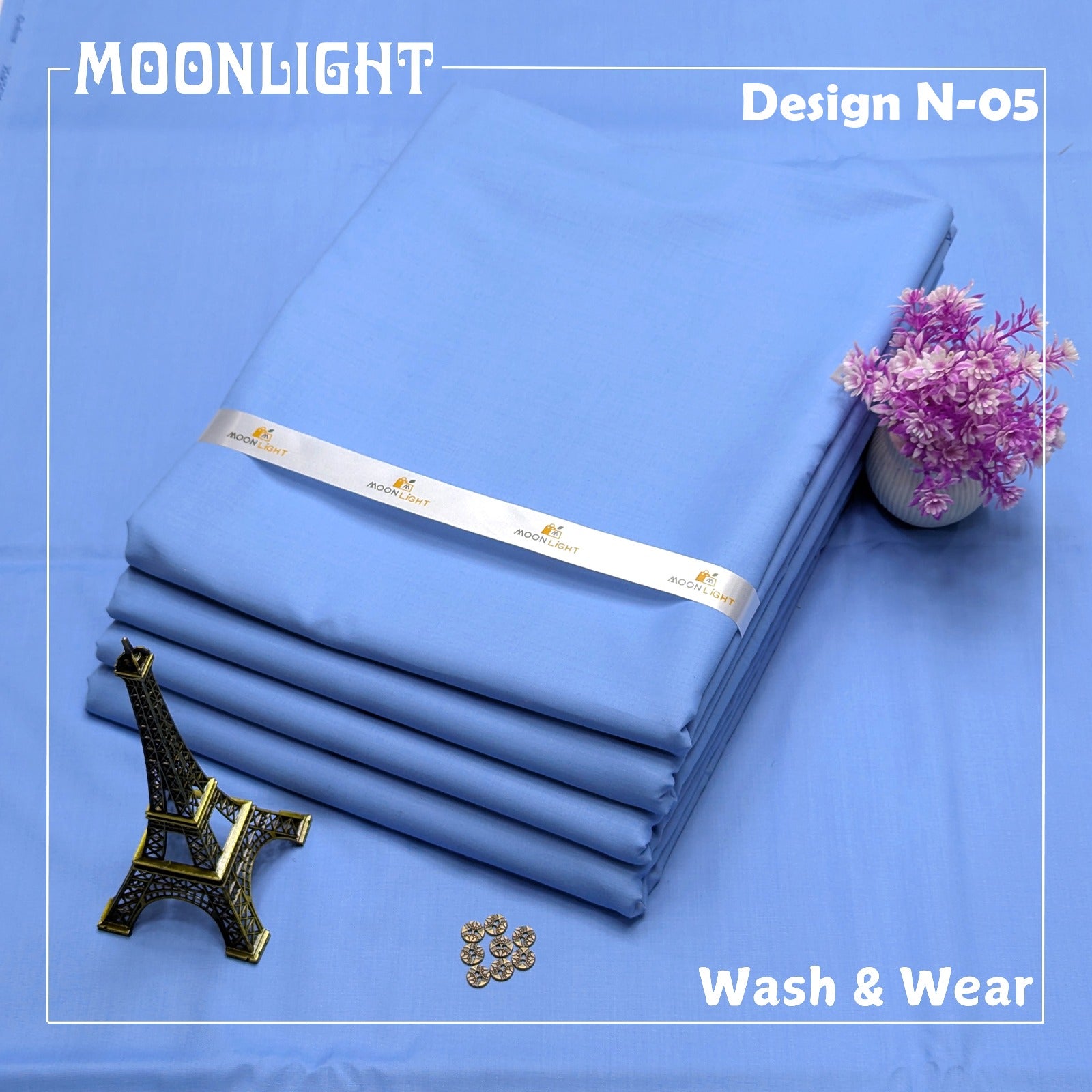 Baig G Fabric Moon Lite Washing Wear