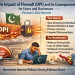 The Impact of Firewall (DPI) and its Consequences for Users and Businesses (Pakistan's Slow Internet)